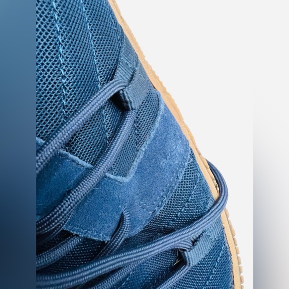 Hybrid Green Label Men's Revolution 2.0 High Top Navy Sneakers Size 12 - Picture 9 of 13